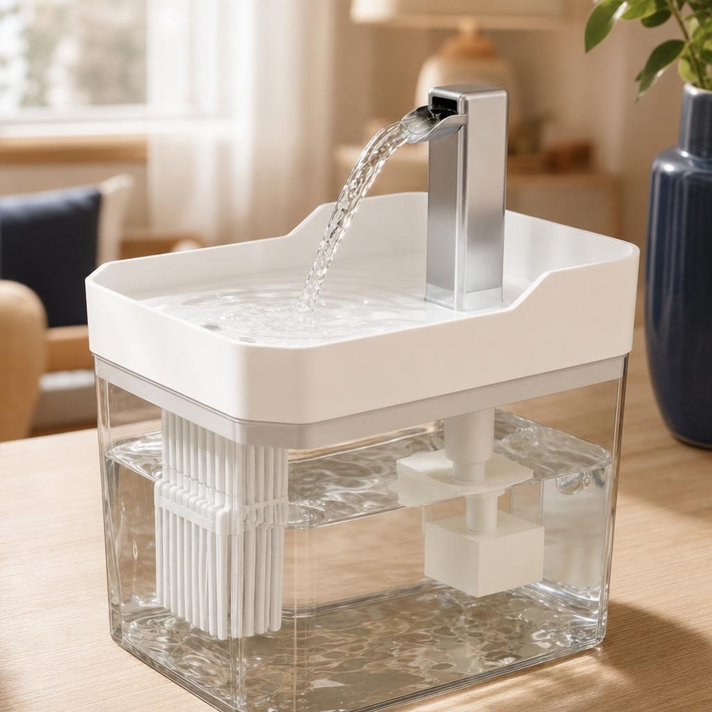 Cat water fountain with filter · 1.5 L